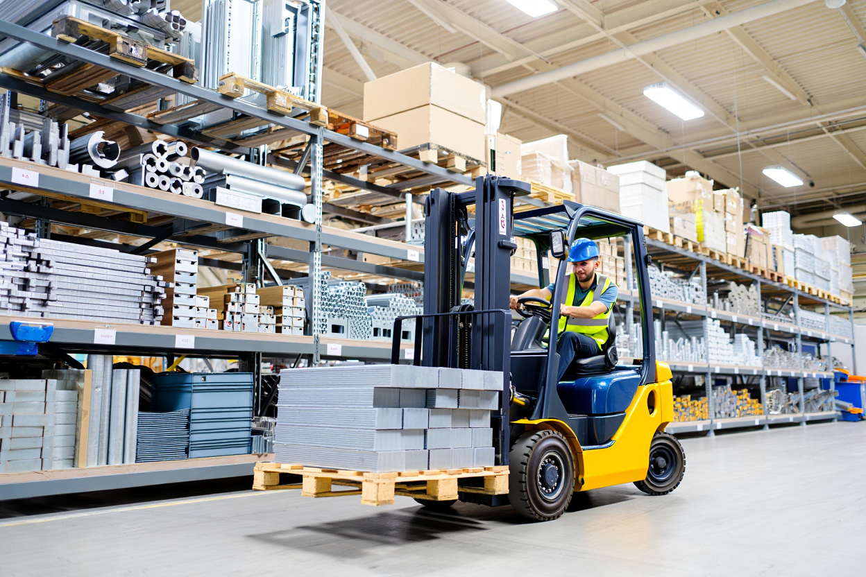 Снабжение строительными материалами